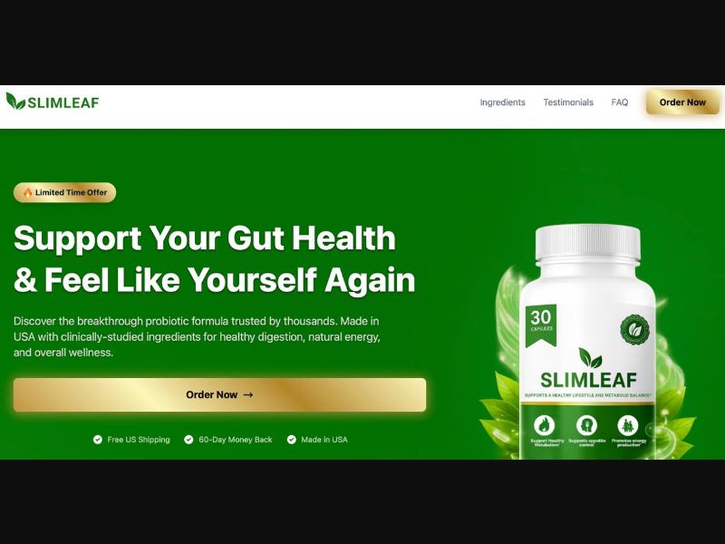 [WEB+MOB] Slimleaf - VSL/TSL/DTC /US CPS EXCLUSIVE