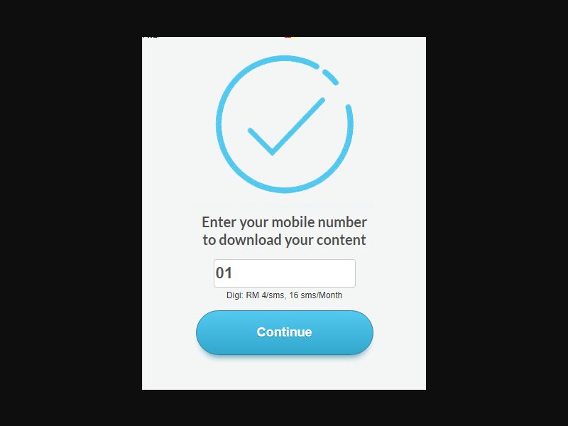 [MOB] Tick Download /MY [U Mobile] 2 Click