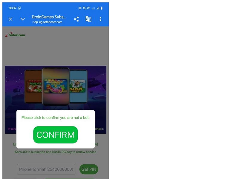 Droid Games Safaricom