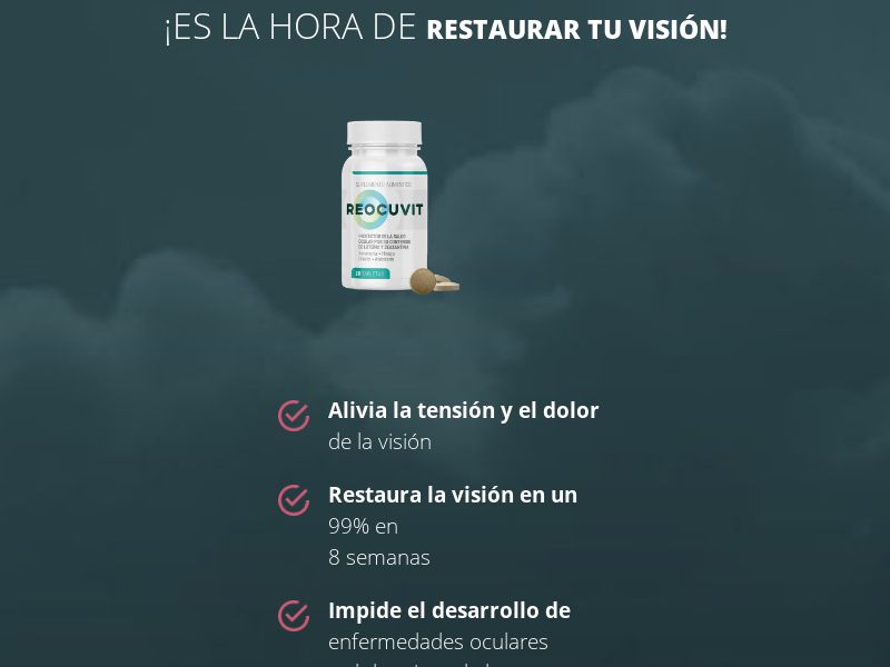 Reocuvit 16 900 CRC - healthy eye function