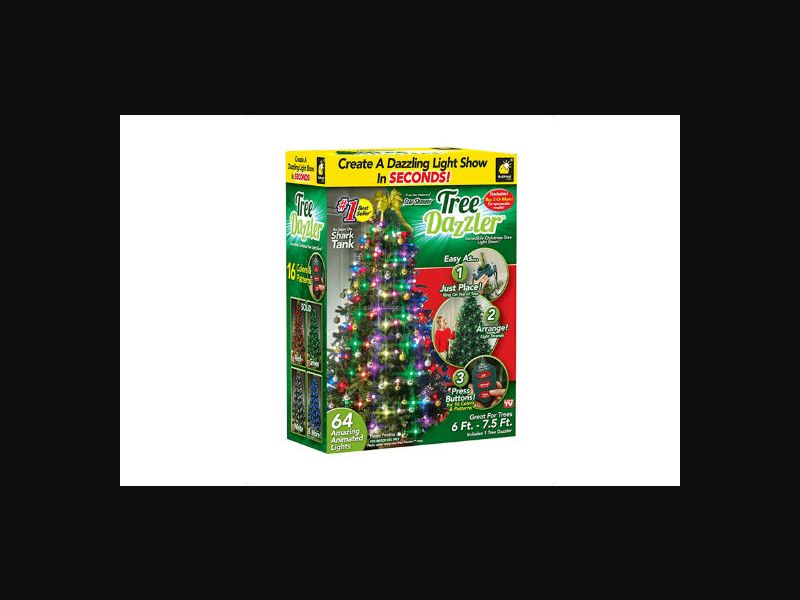 Tree Dazzler - Christmas LED garland with remote control