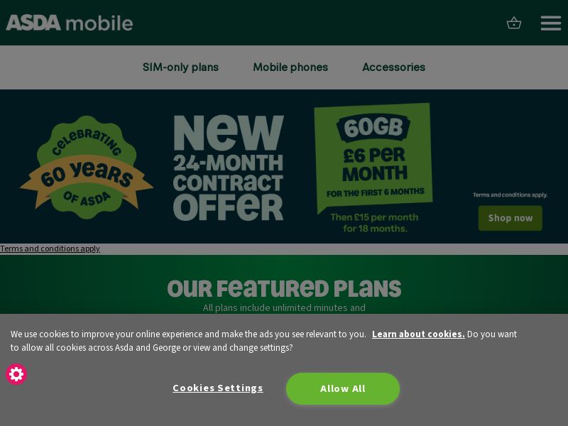 Mobile.ASDA.com Ecommerce CPS - United Kingdom
