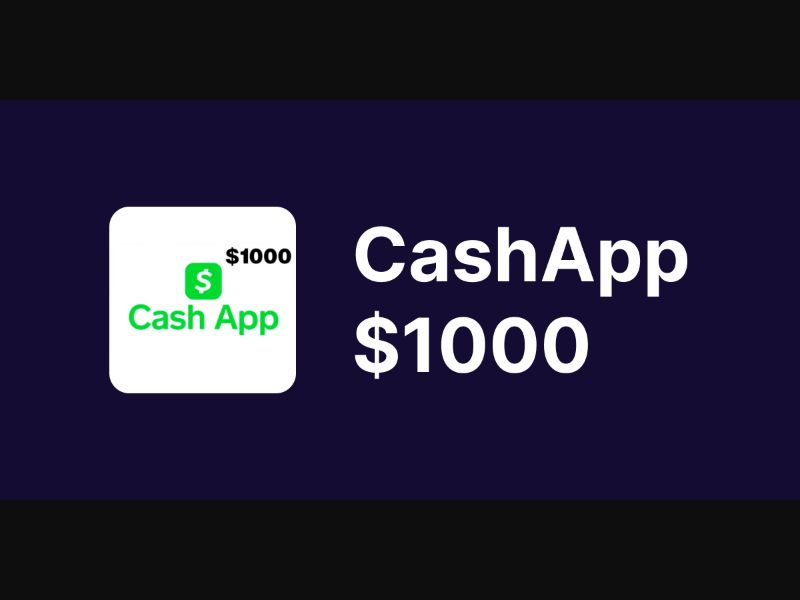 CashApp $1000 SOI US