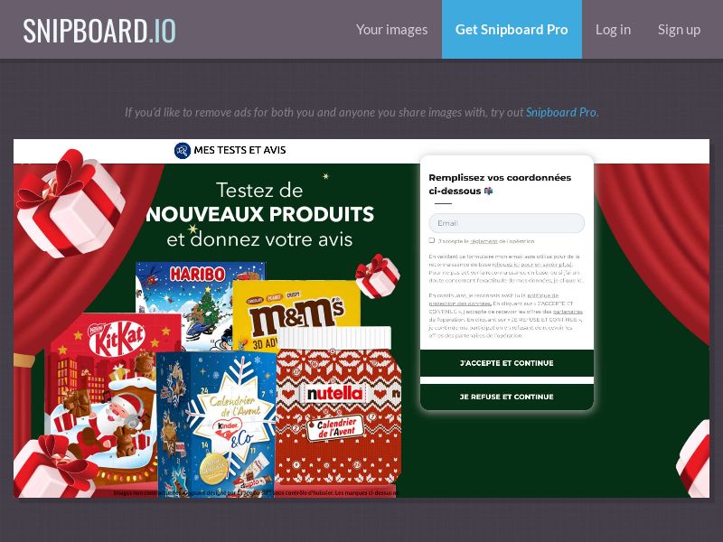 Mes Tests et Avis - Chocolate Advent Calendars FR - SOI *PREFILL*