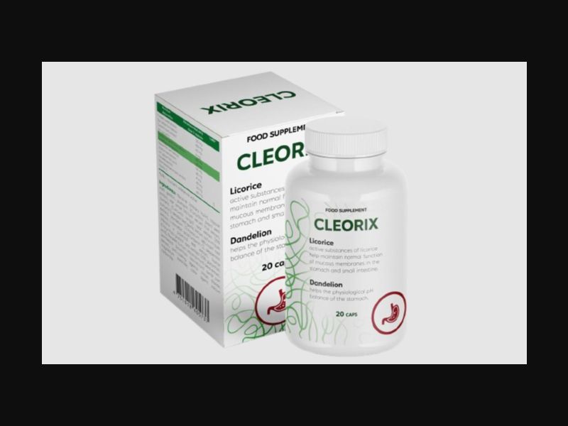 Cleorix - capsules against parasites (free price)