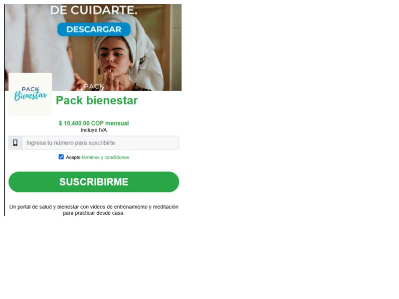 PACK BIENESTAR CLARO