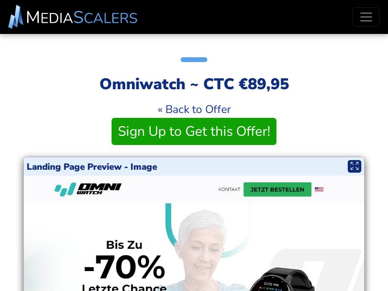 Omniwatch ~ CTC €89,95 {+DTC, Alt-Landers} (Event Tracking) [DE, AT]