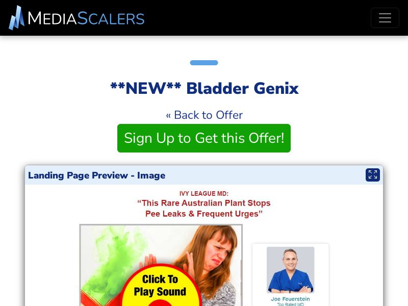 Bladder Genix {+TSL} [US, DE, CA, AU, UK, FR, NZ, +137 More]