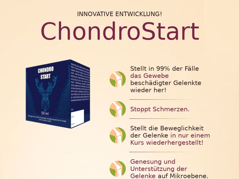 Chondrostart 59 EUR DE - ARTHRITIS PRODUCT