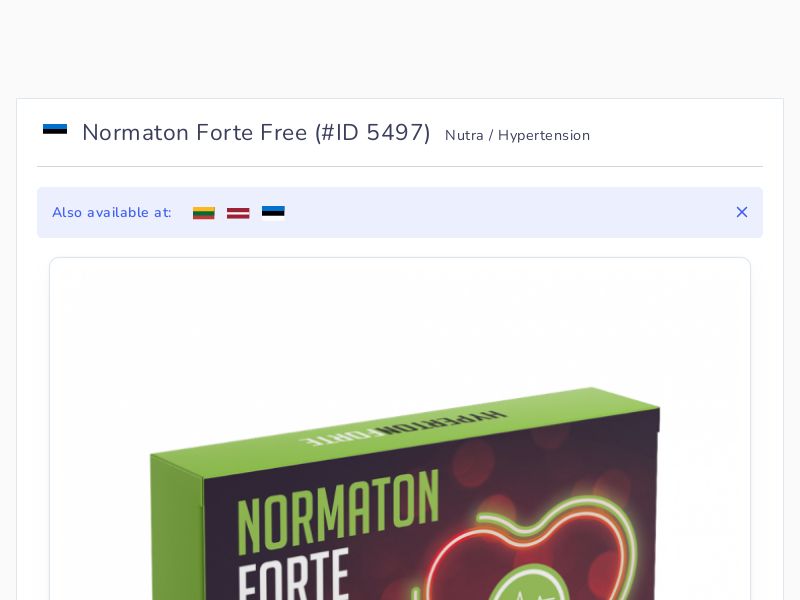 Normaton Forte Free
