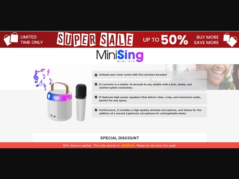 [WEB+MOB] Qinux MiniSing – Mini KTV /International (112 GEOs) CPS *FB/TT/Google/Taboola Pixel*