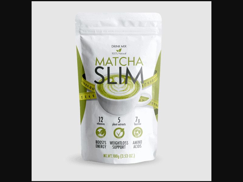 Matcha Slim - slimming powder