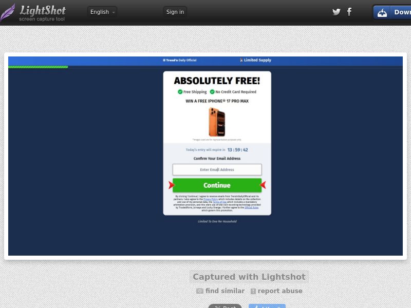 TrendnDaily (Social) - iPhone 17 Pro Max - CPL | US