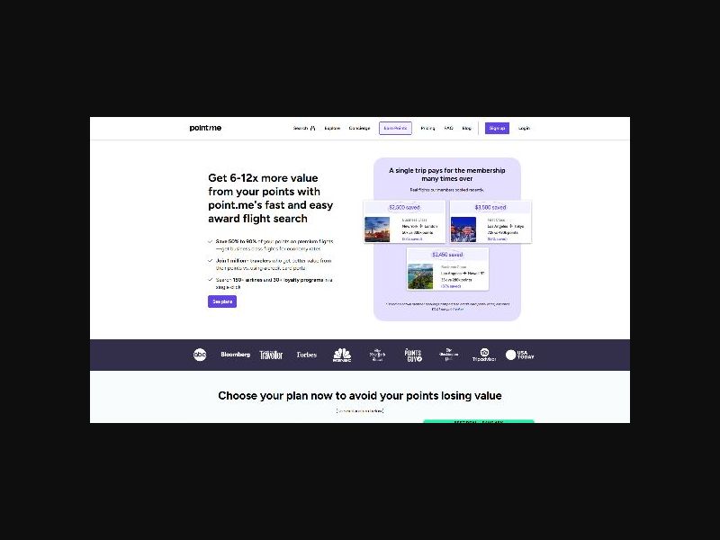 Point.me - Travel and Booking - CPS (US)