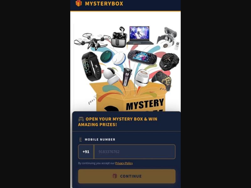 36904 - BR - [MOB] - Win Mistery Box - PIN - Revshare