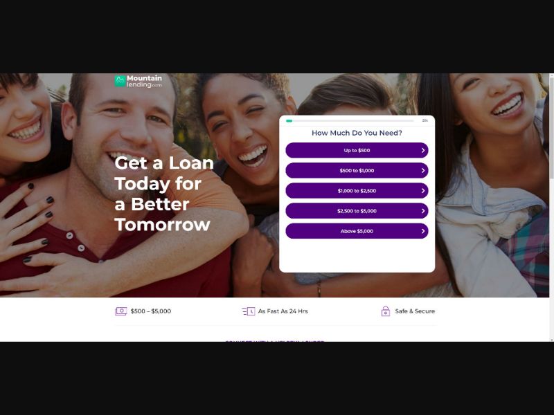[WEB+MOB] Mountain Lending USA /US - Revshare