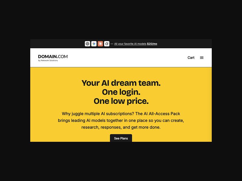 Domain.com - AI Bundle - CPS (WW)