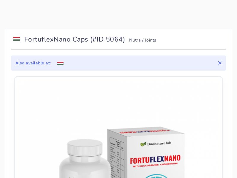 FortuflexNano Caps
