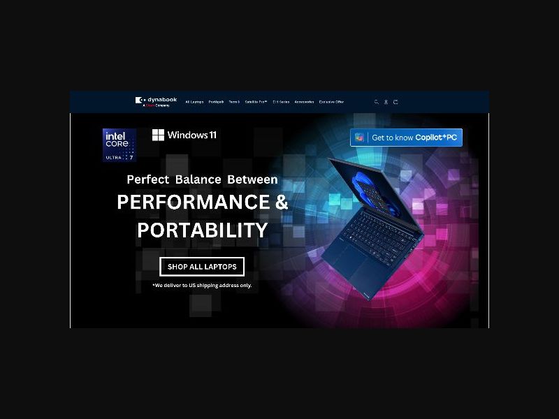 Dynabook - Laptops, Smart Glasses and Accessories - RevShare (US)