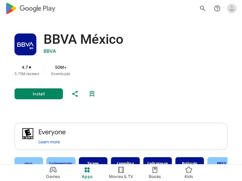 BBVA CPA MX MOBILE APPLICATION OFFER