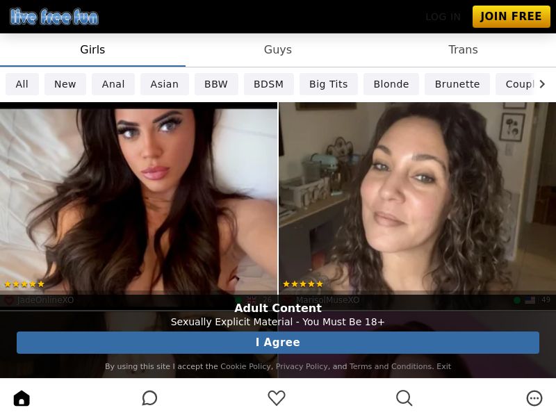 Exposed Webcams / Live Free Fun - Revshare Lifetime