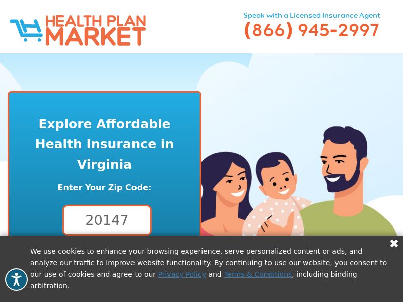 Healthplanmarket.com Health Insurance Email CPL (Lead Gen) - USA